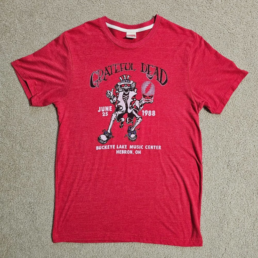 Homage Grateful Dead Buckeye Lake Music Center T-Shirt Medium